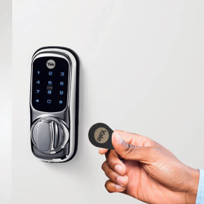 Keyless Connected Ready Smart Lock - No Module - Polished Chrome - YD-01-CON-NOMOD-CH - view 5