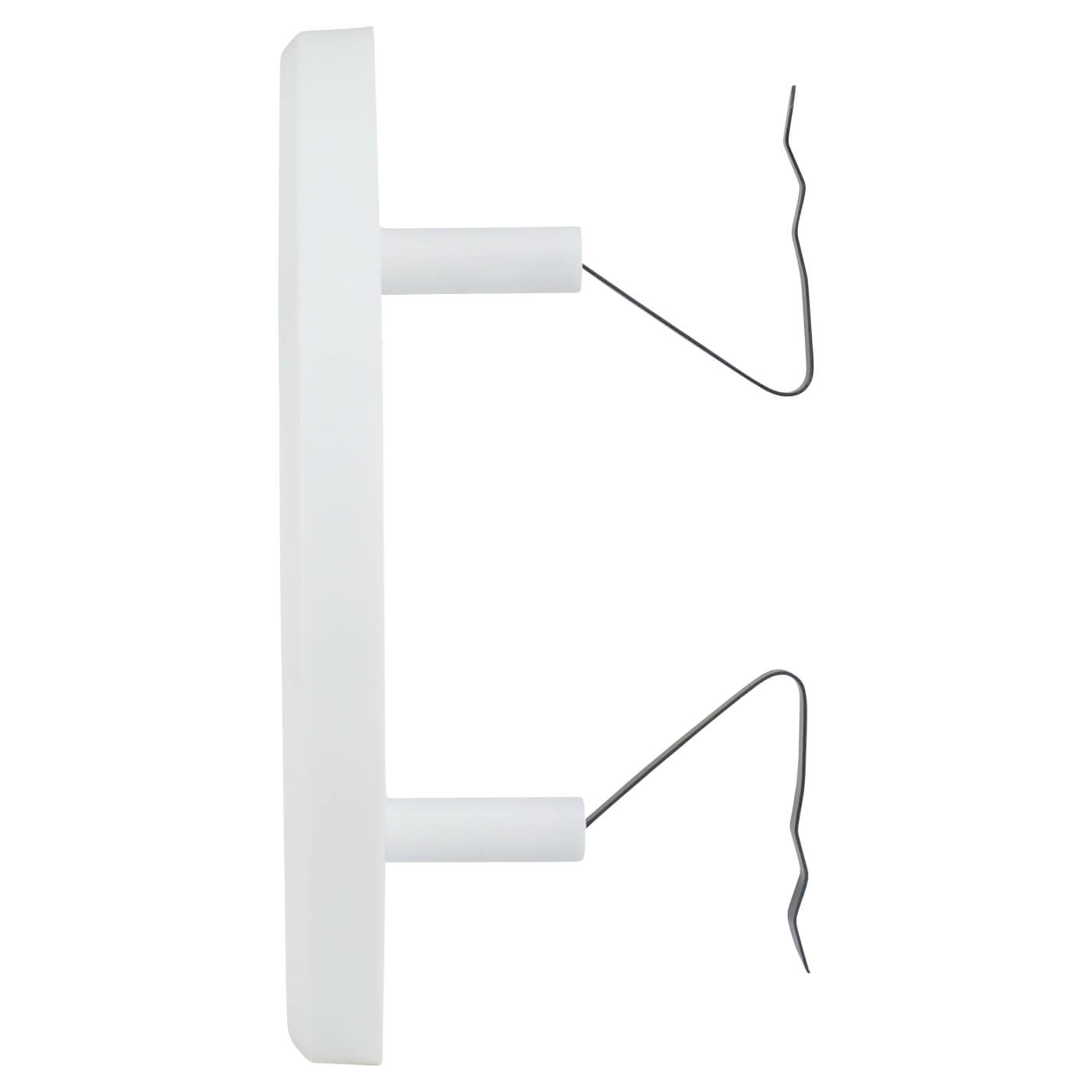 Clip Fit Round Vent - 156 x 13.5mm - 8900mm² Free Air Flow - White Plastic - view 5