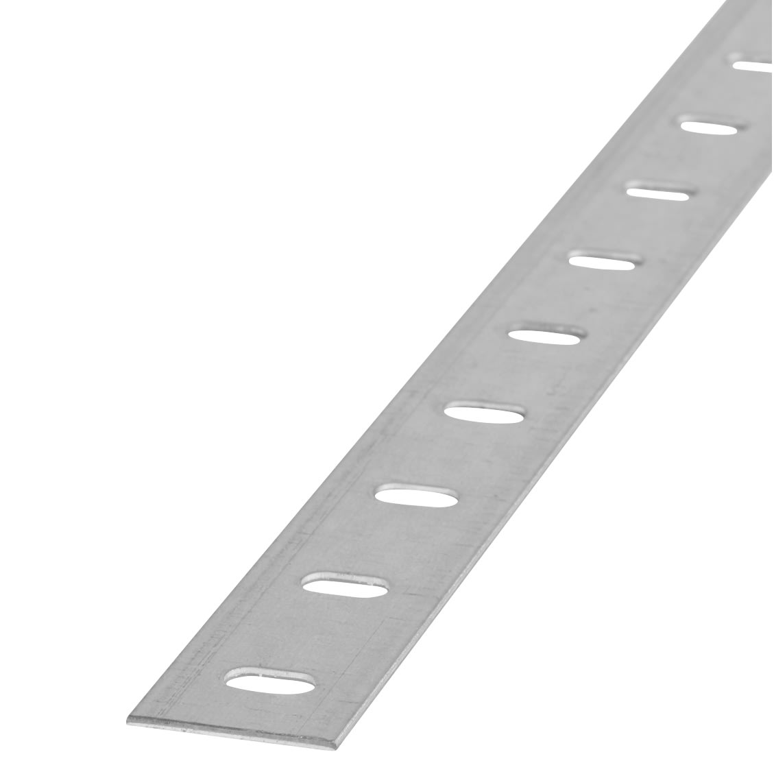 1000mm Steel Drilled Flat Bar - 35.5 x 1.5mm - Galvanised - view 2