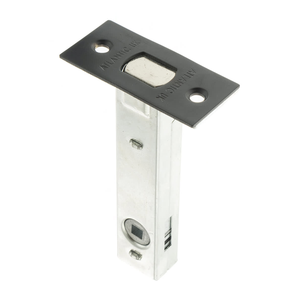 5mm Tubular Bathroom Deadbolt - 100mm Case - 75mm Backset - Square - Urban Dark Bronze - view 2