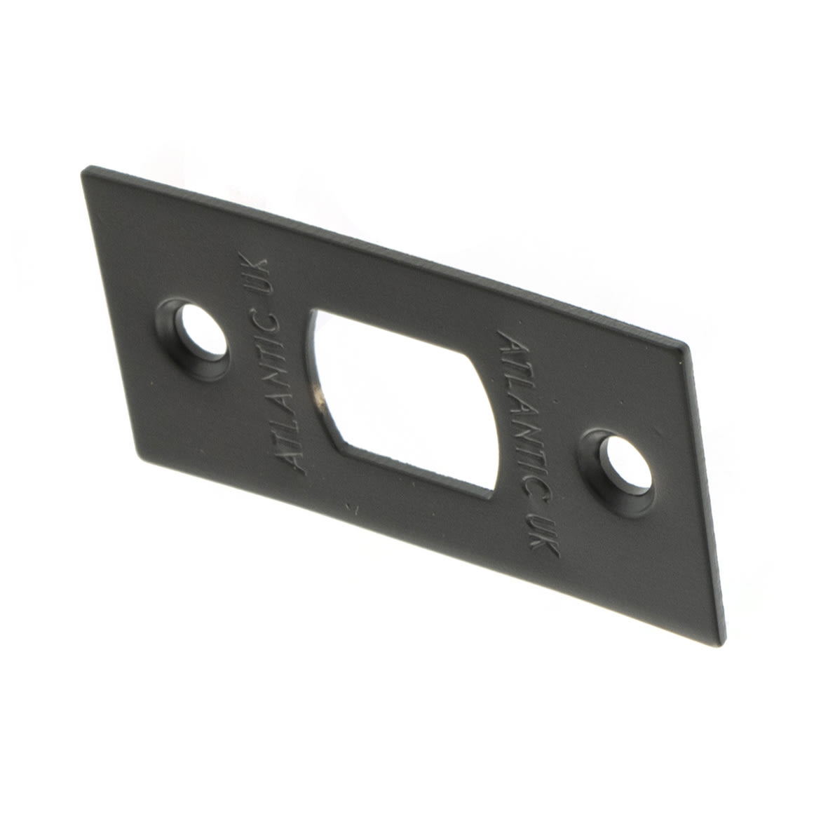 5mm Tubular Bathroom Deadbolt - 100mm Case - 75mm Backset - Square - Urban Dark Bronze - view 3