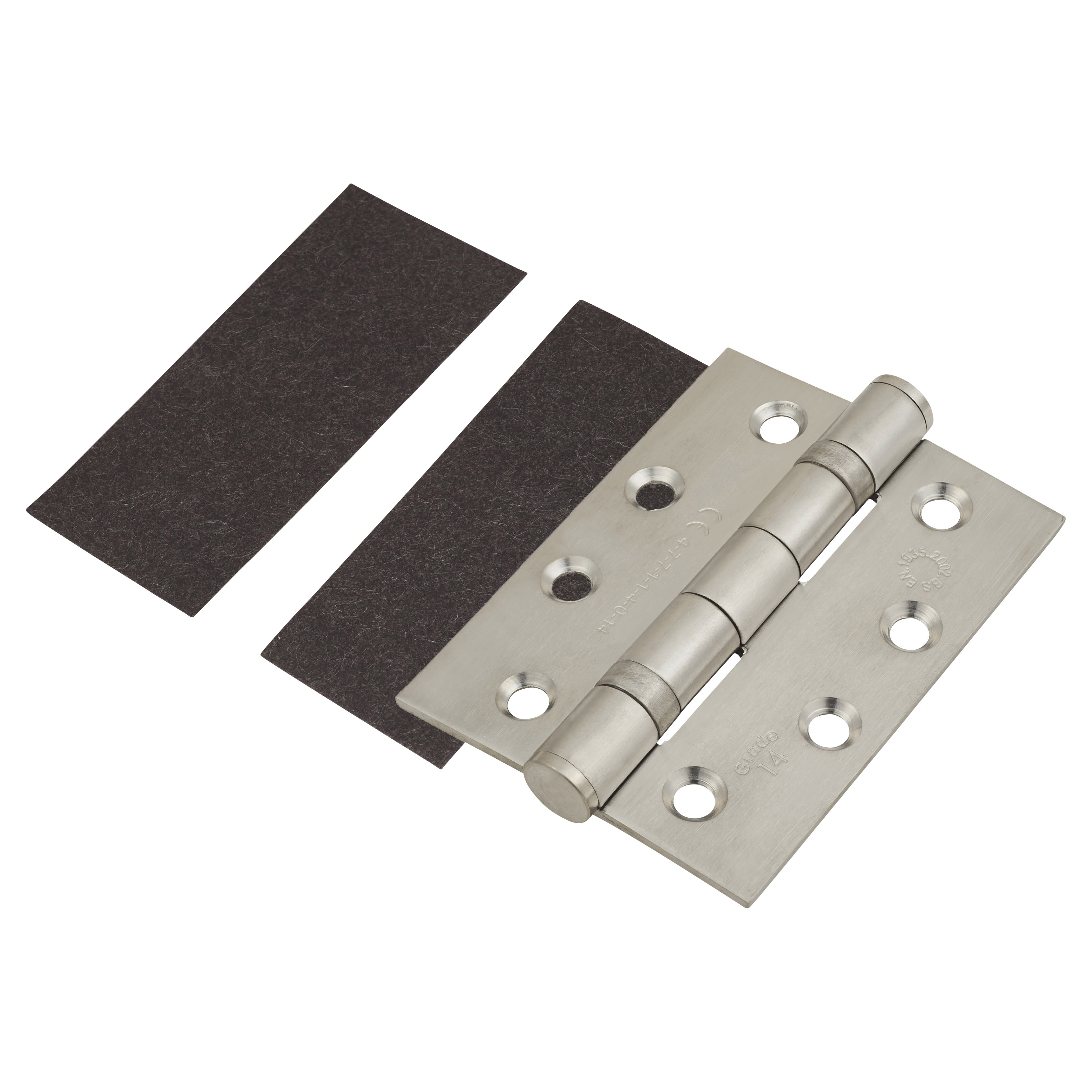 Intumescent Hinge Pads for FD30 & FD60 - Square - 100 x 43 x 0.5mm - Pack of 24 - view 3