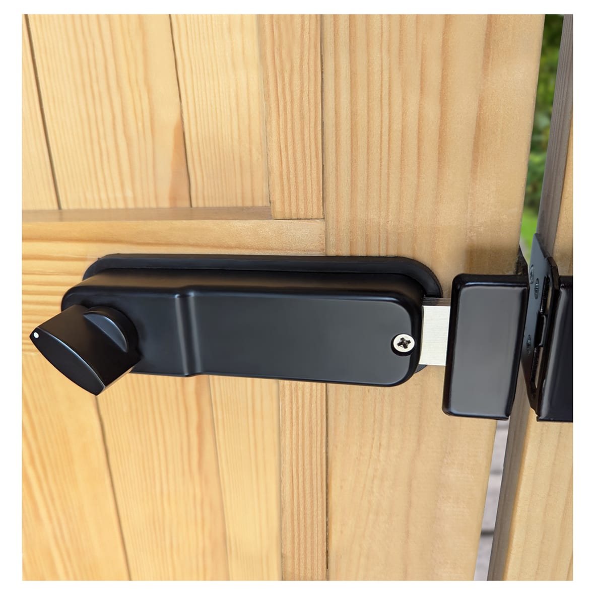 Borg BL2615 External Marine Grade Easicode Pro Horizontal Deadbolt Push Button Code Lock - Black - view 6