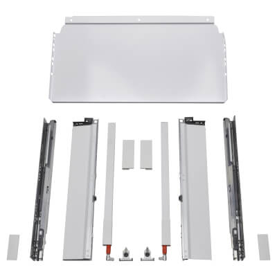 TANDEMBOX ANTARO BLUMOTION Soft Close Pan Drawer - (H) 203mm x (D) 350mm x (W) 500mm - White - view 3