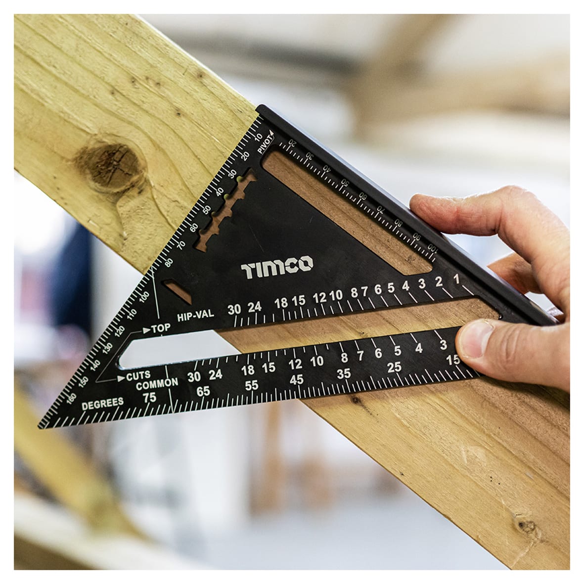 3 in 1 Rafter Square - 7"/ 170mm - view 3