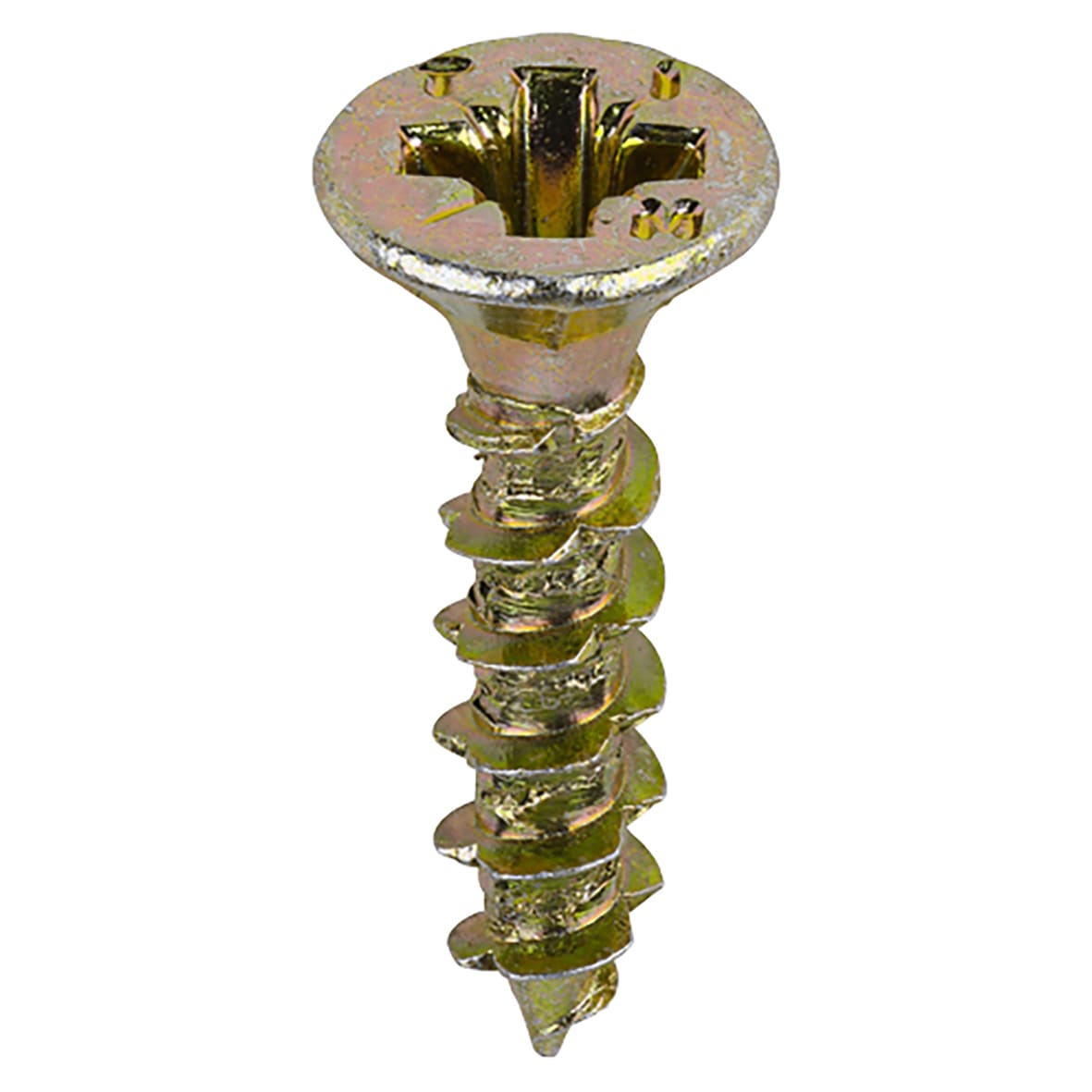 Velocity Pozi Countersunk Wood Screws - 3.5 x 16mm - Yellow Zinc - Pack of 200 - view 3