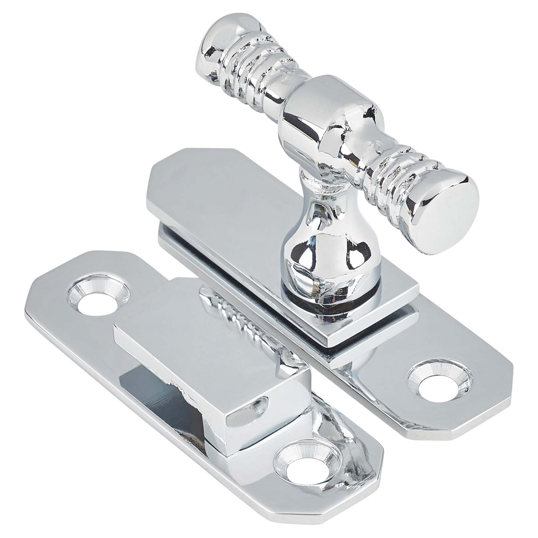 Cupboard Turn Latch - 50 x 19 x 36mm - Nickel Plated - view 4