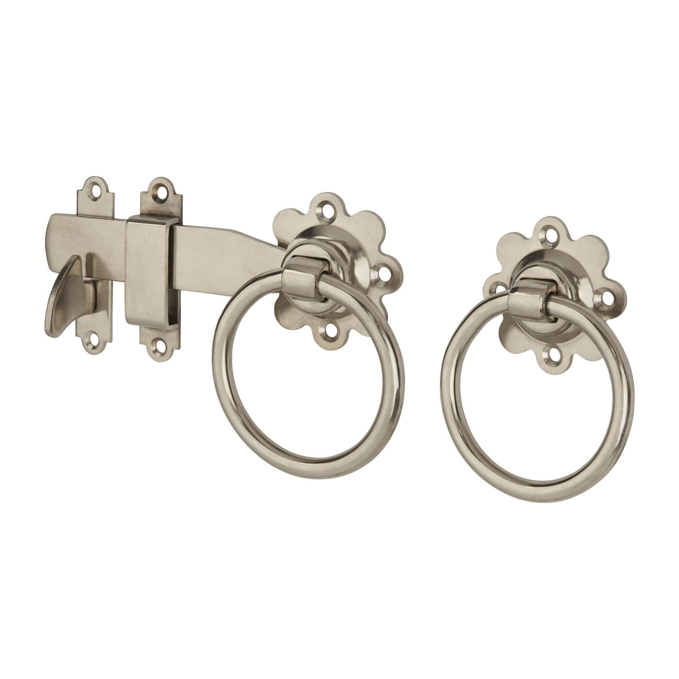 Heavy Duty Ring Gate Latch - 150mm Throw - 316 Stainless Steel - view 2