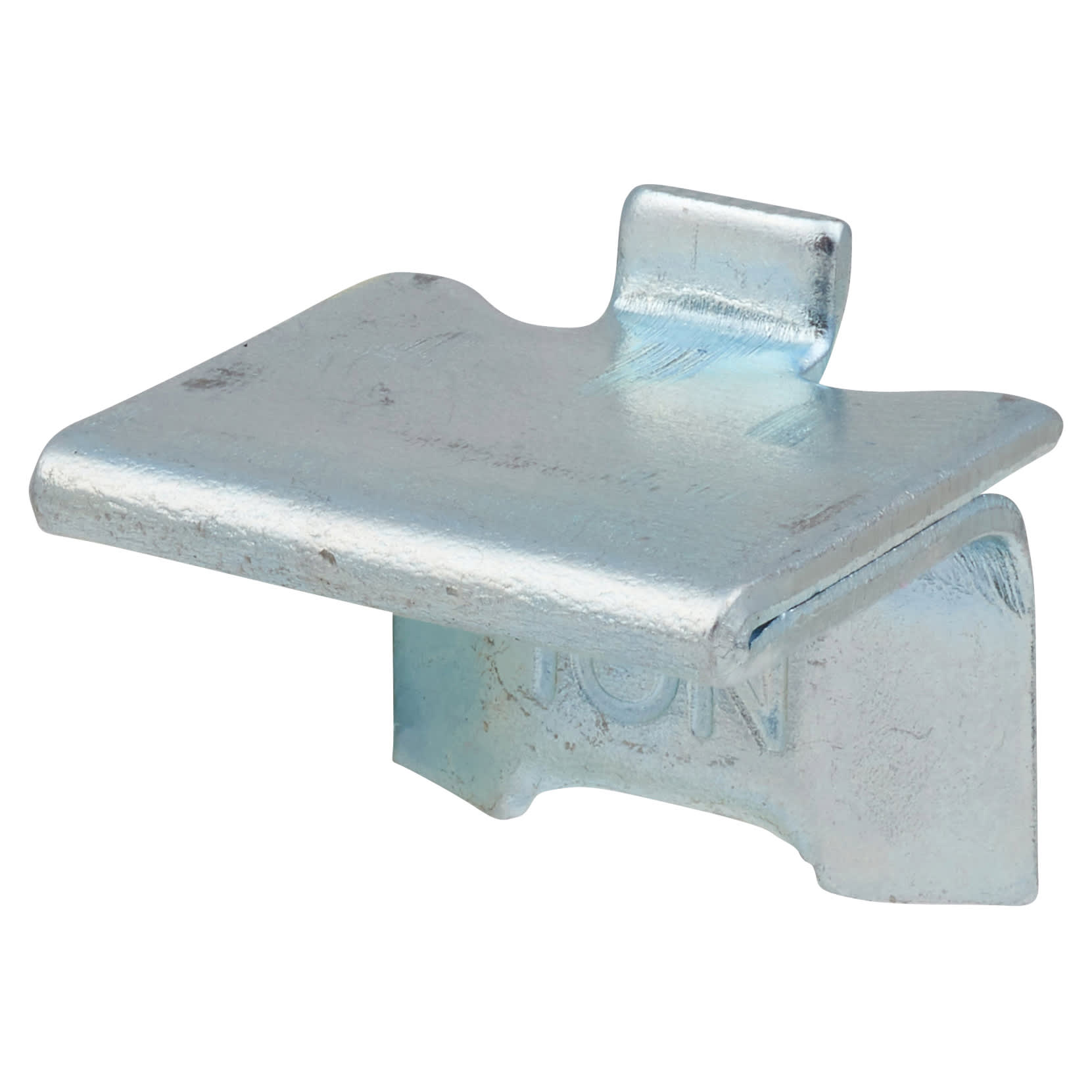 Heavy Duty Raised Bookcase Clip - Bright Zinc Plated - Pack of 10 - view 2