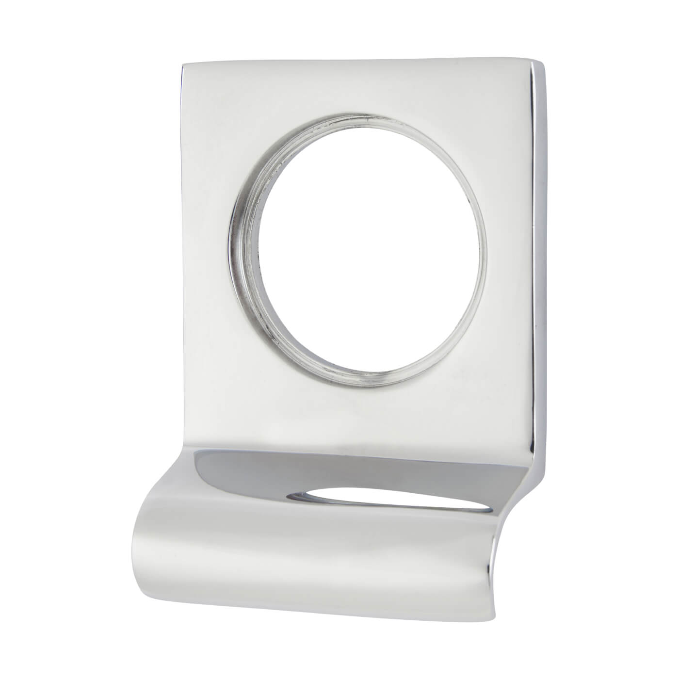 Polished Chrome Rim Cylinder Pull - 72 x 47mm - view 2