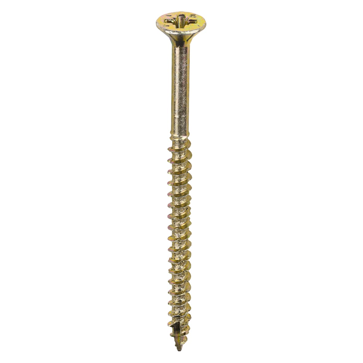 Velocity Pozi Countersunk Wood Screws - 4.0 x 60mm - Yellow Zinc - Pack of 200 - view 3