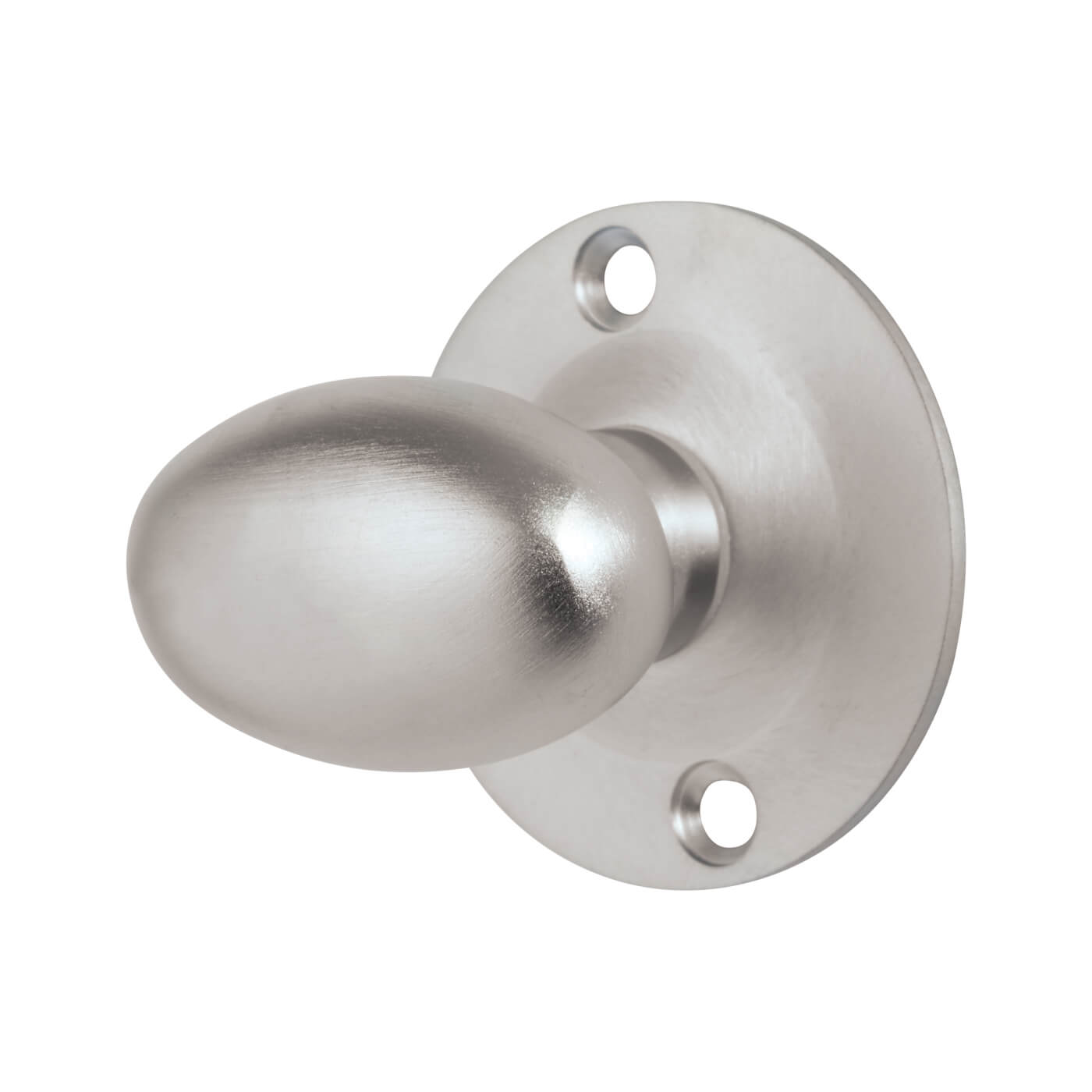 Oval Spline Turn - Satin Chrome - view 2