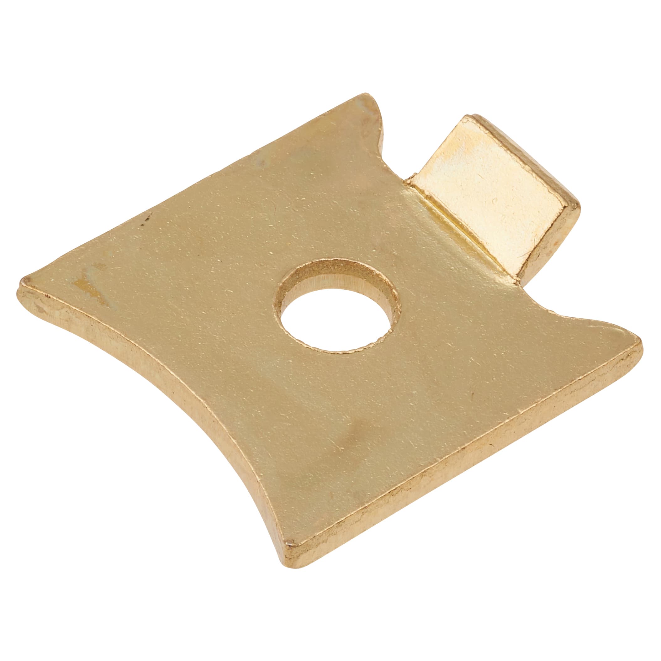 Standard Raised Bookcase Clip - Electro Brass Plated - Pack of 10 - view 2