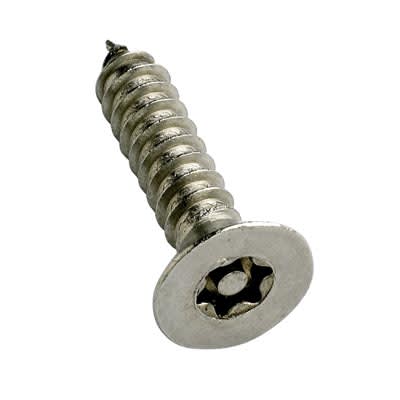 6-Lobe Pin Self Tapping Security Screws - 8 x 1 1/4" - T20 - Pack of 100 - view 2