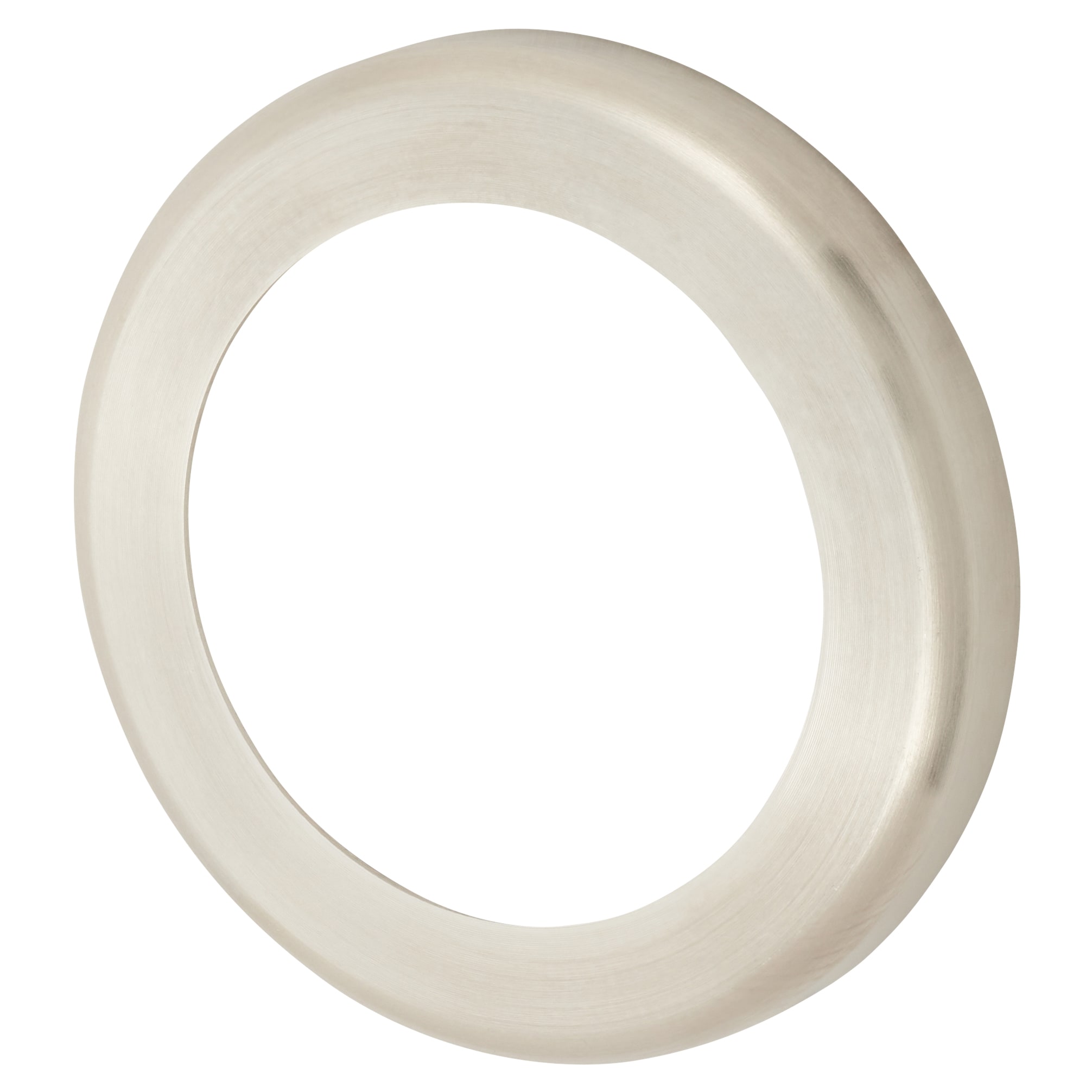 Escutcheon - Blank - Satin Stainless Steel - view 2