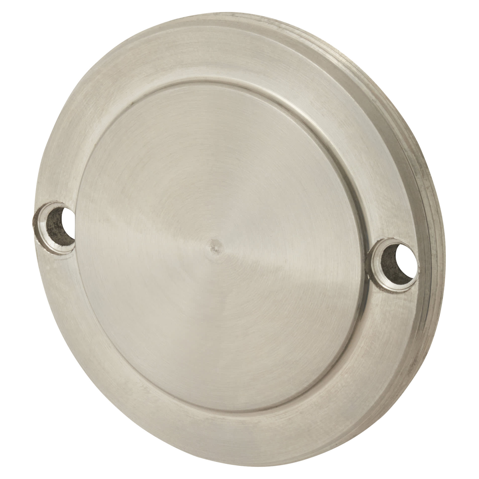 Escutcheon - Blank - Satin Stainless Steel - view 3