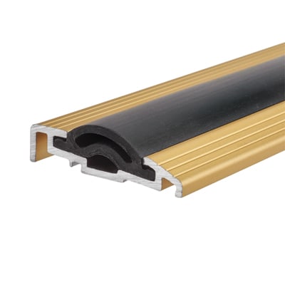 Cyclone Seal - 2100mm Length - TDG Threshold - Inward Opening Doors - Gold - view 2