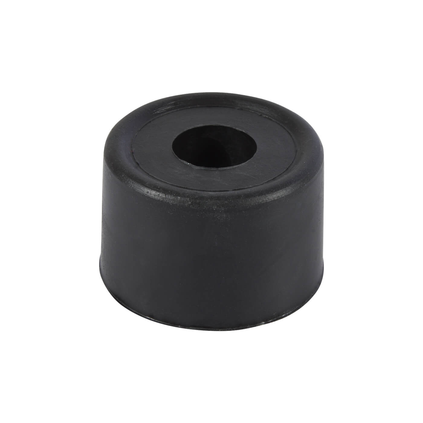 PVC Floor Door Stop - 20 x 33mm - Black - Pack of 10 - view 2