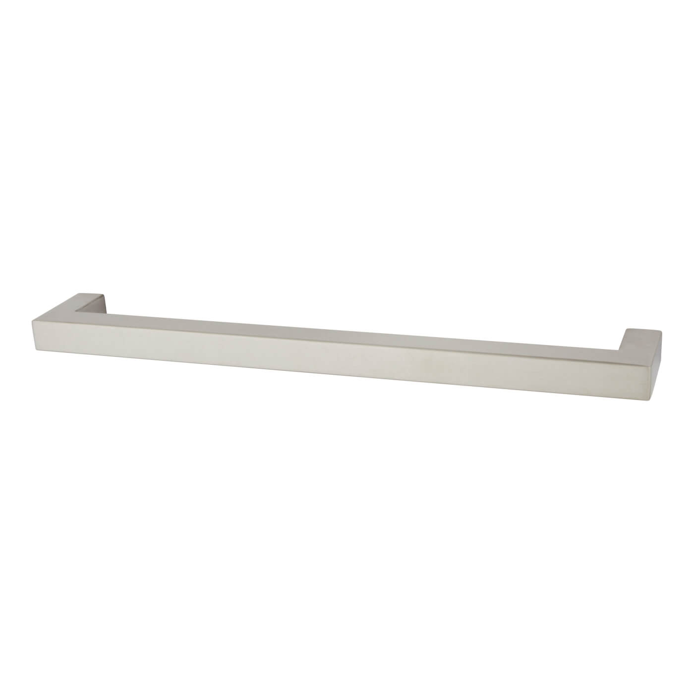 14mm Square D-Bar Cabinet Pull Handle - 224mm Centres - Satin Stainless Steel - view 2