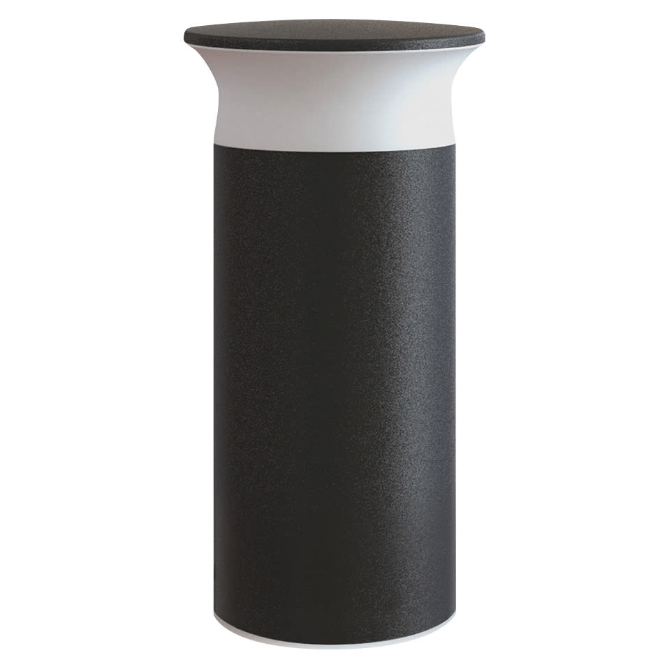 LED 9W LED Bollard Post Light - 400mm - - 3000K Warm White - Dark Grey - view 2