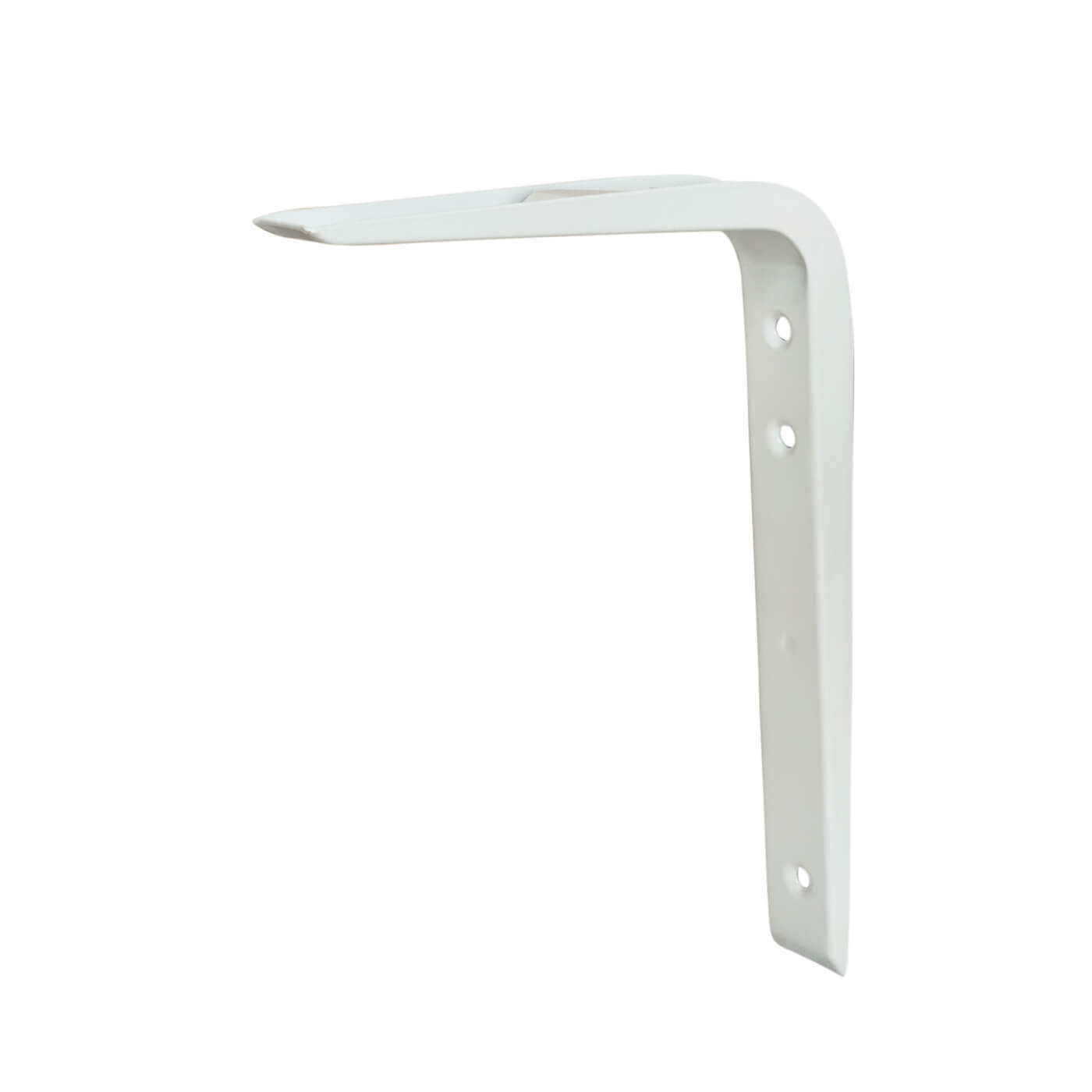 Reinforced Strong Shelf Bracket - 200 x 150mm - White - view 2