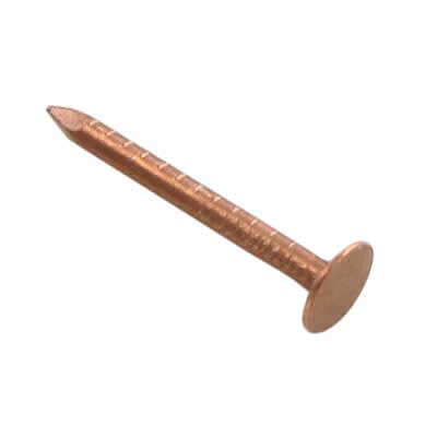Clout Copper Nail - 2.65 x 38mm - 1kg Pack - view 2