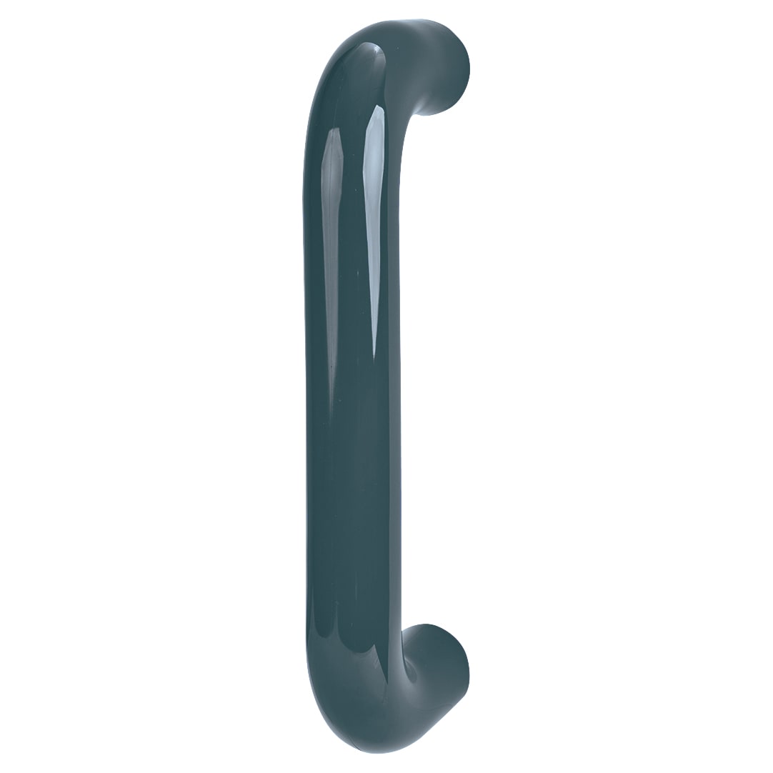 Anthracite Grey Nylon D-Bar Door Pull Handle - Bolt Fix - 300mm c/c - view 2