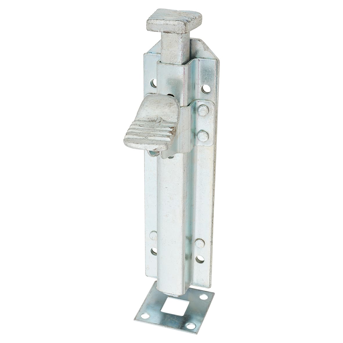 Garage Foot Bolt - 200mm Length - Zinc Plated - view 2