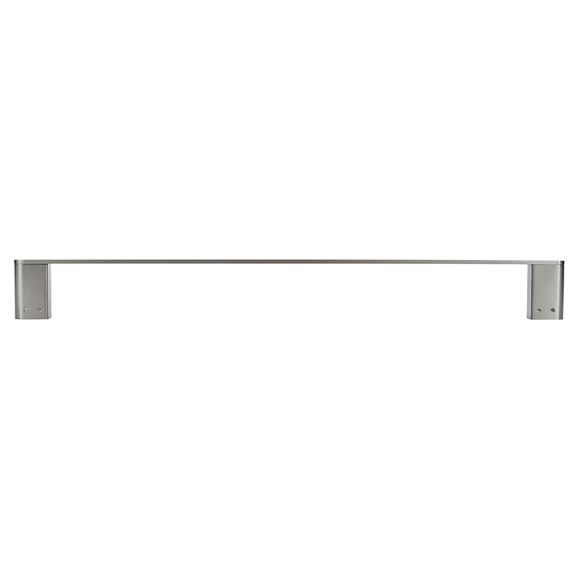 Designer Square Towel Rail - 600 x 65 x 26mm - Gun Metal - view 2