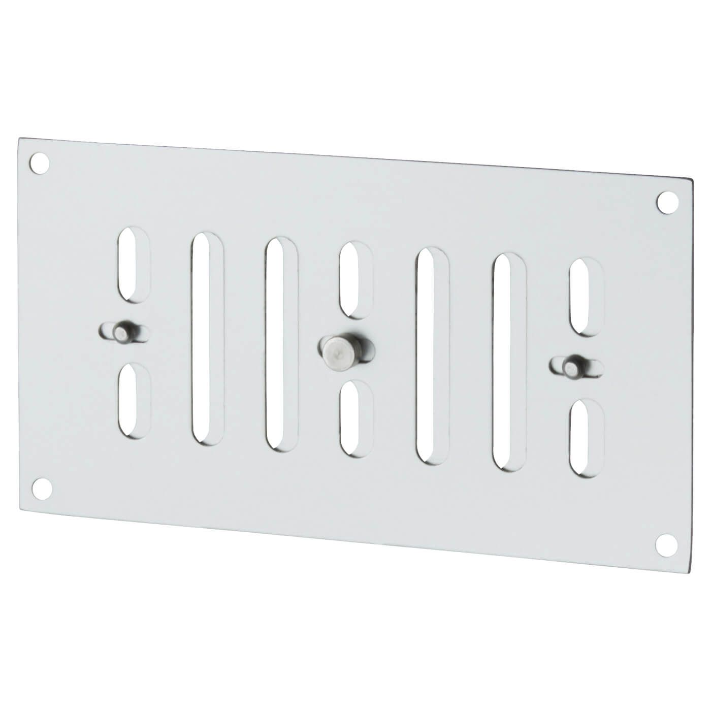 Hit & Miss Vent - 165 x 89mm - Satin Aluminium - view 2