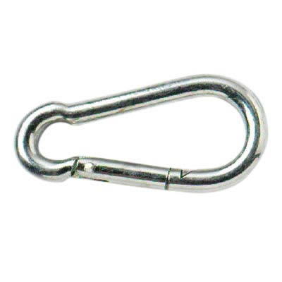 Carbine Hook - M6 - Steel - Pack of 10 - view 2