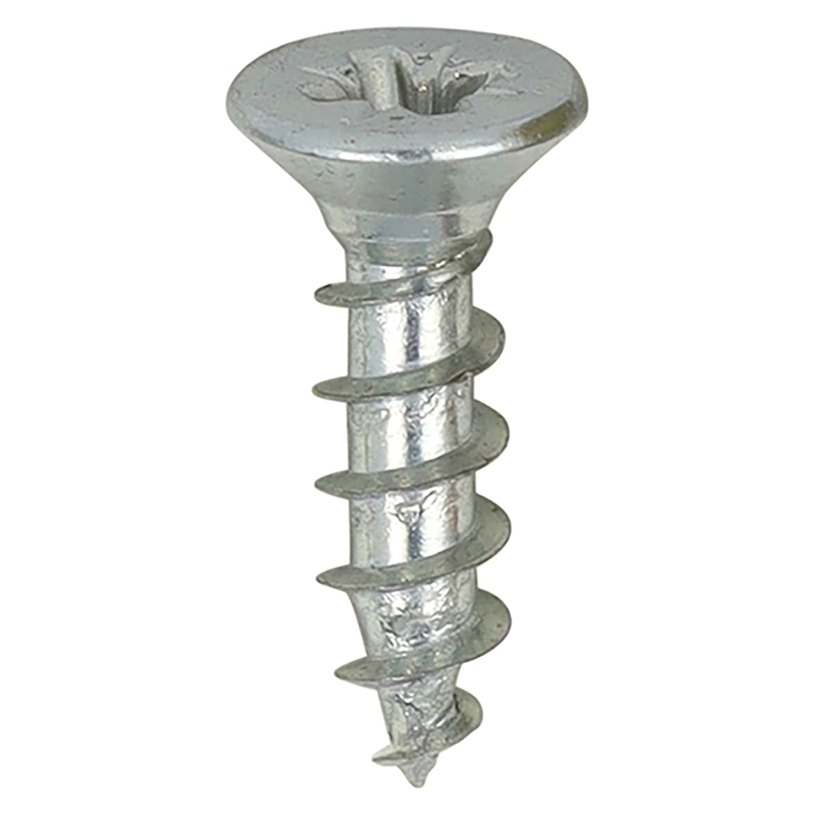 Solo Chippy Pozi Countersunk Wood Screws - 3.0 x 12mm - Zinc Plated - Pack of 200 - view 3
