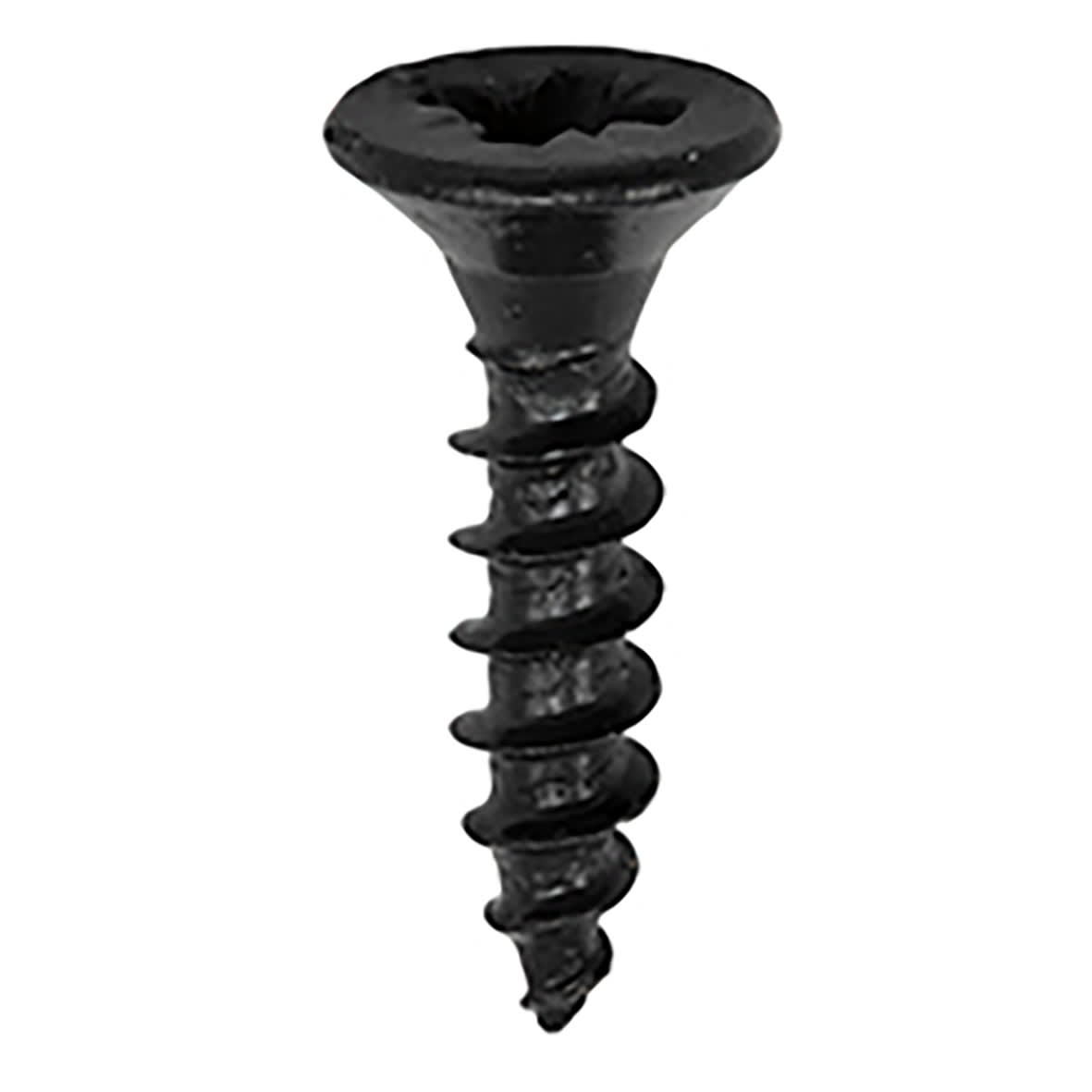 Classic Pozi Countersunk Wood Screws - 3.5 x 16mm - Black Passivated - Pack of 200 - view 2