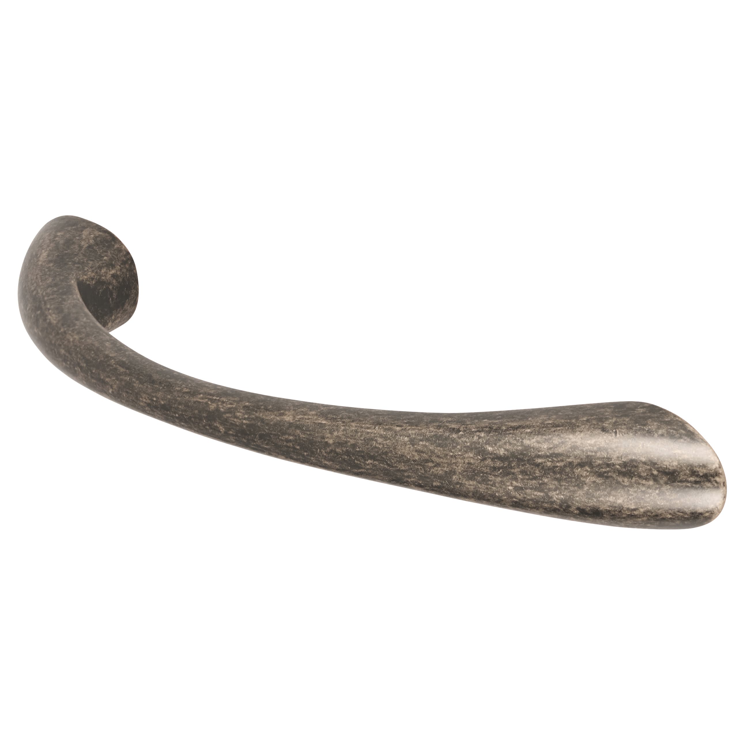 Vali Bow Cabinet Pull Handle - 96mm Centres - Antique Pewter - view 4