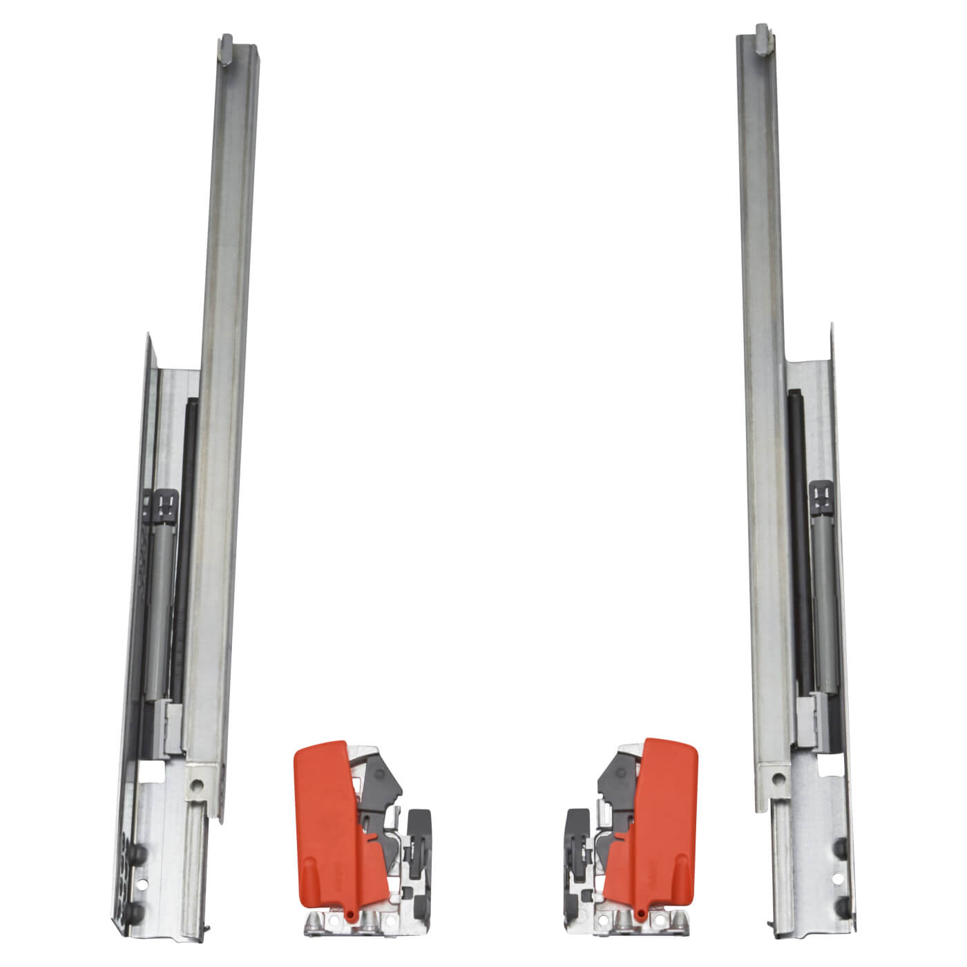 TANDEM BLUMOTION Soft Close Drawer Runners - Single Extension - 400mm Length - 11-16mm Panels - 30kg - view 3