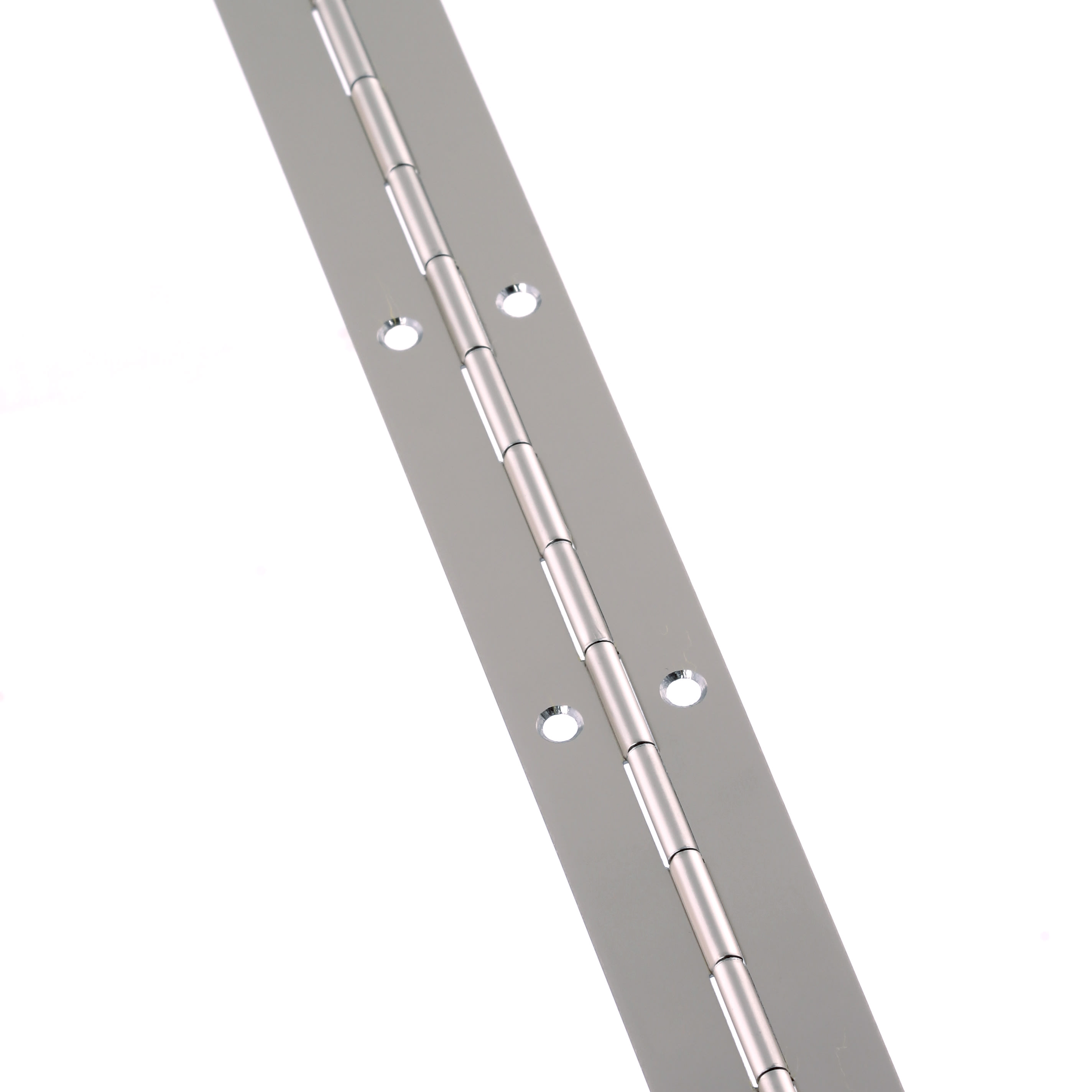 Steel Continuous Piano Hinge - 1850 x 25 x 0.7mm - Nickel Plated - view 2