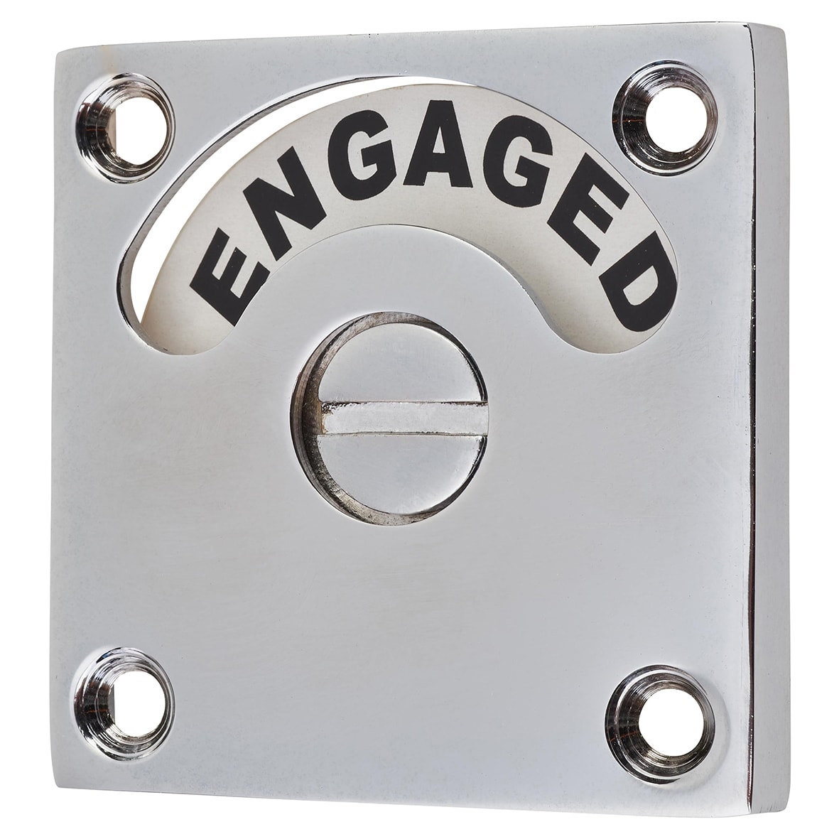 London Washroom Indicator Bolt - Polished Chrome - view 3