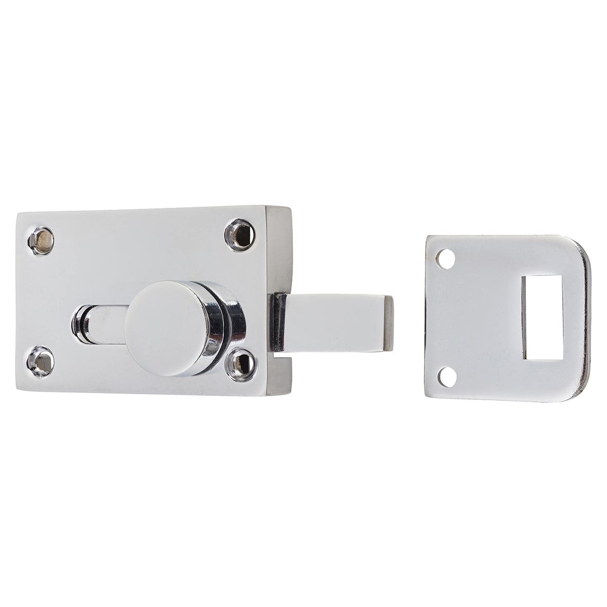 London Washroom Indicator Bolt - Polished Chrome - view 4