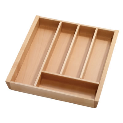 Cutlery Tray to Suit Tandembox - 500 x 450mm - Beech - view 2