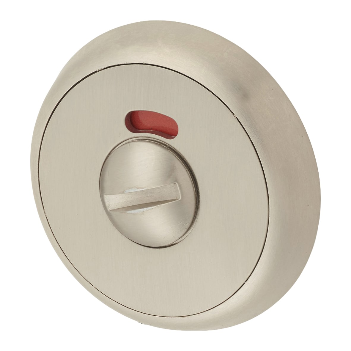 Anti-Ligature Bowling Ball Bathroom Turn & Release - 62mm Diameter - Satin Nickel - view 3