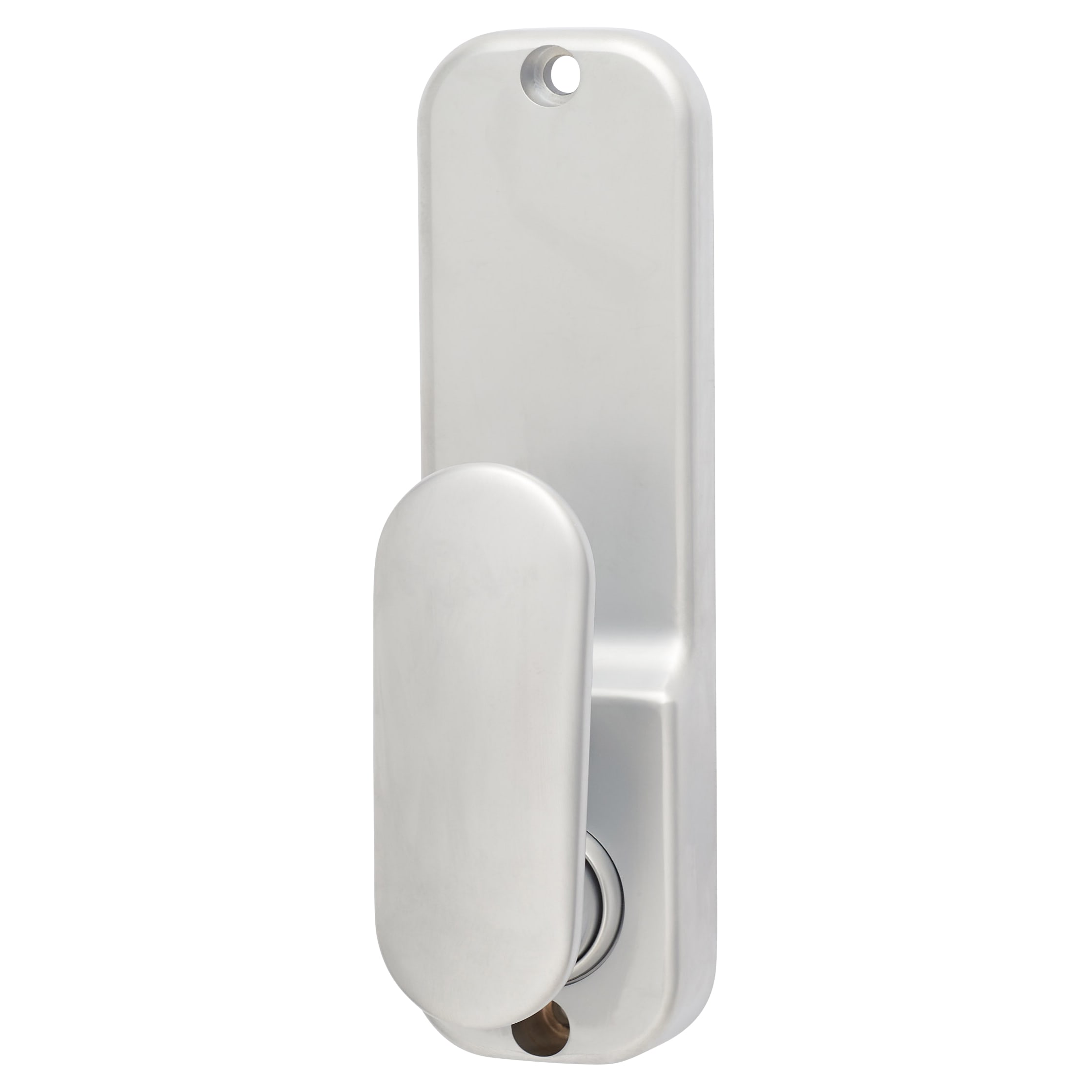 Easy Code Push Button Code Lock and Latch - Holdback Option - Silver Grey - view 4