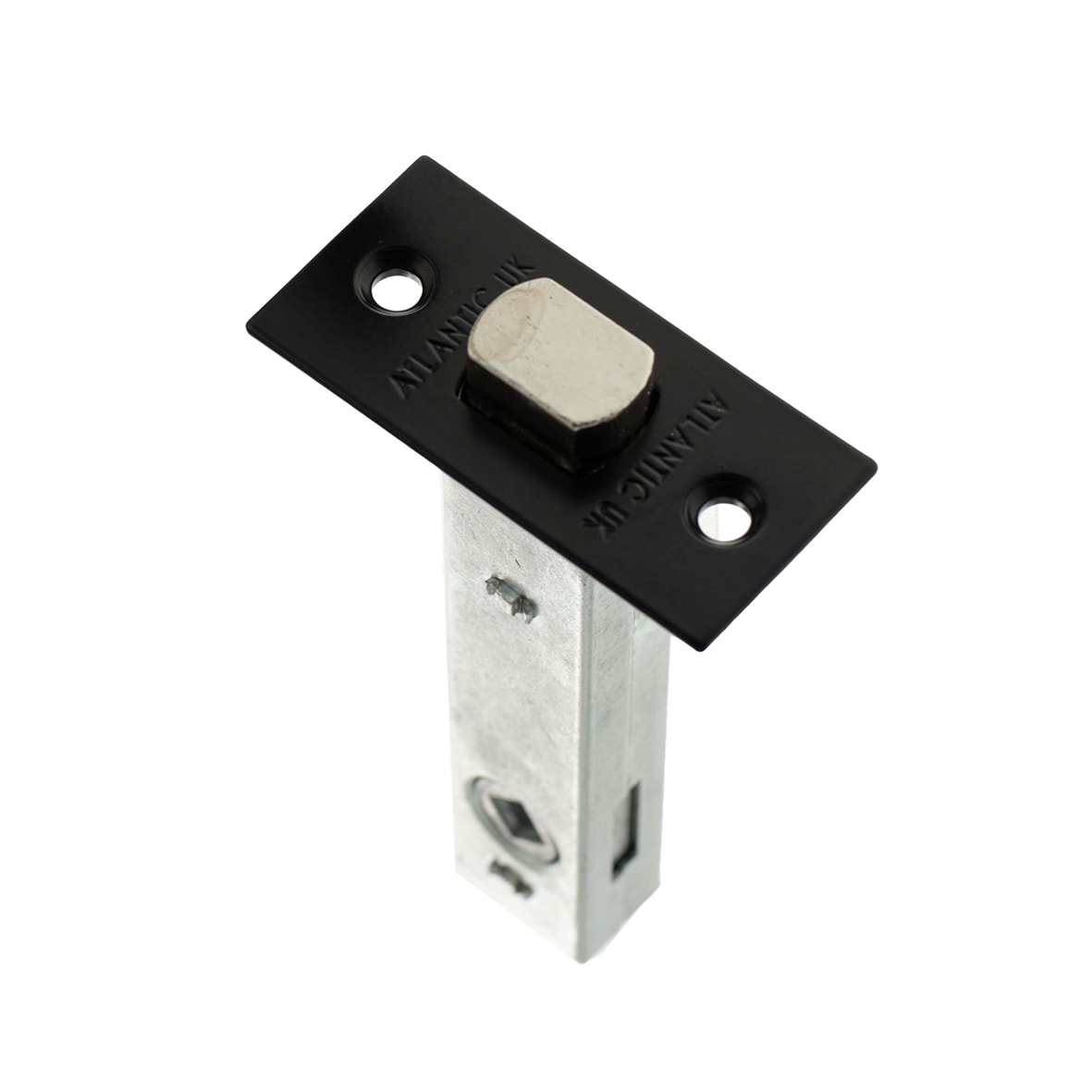 5mm Tubular Bathroom Deadbolt - 100mm Case - 75mm Backset - Square - Matt Black - view 2