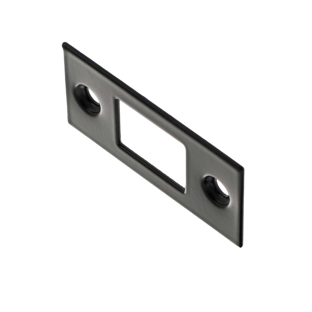 5mm Tubular Bathroom Deadbolt - 100mm Case - 75mm Backset - Square - Matt Black - view 3