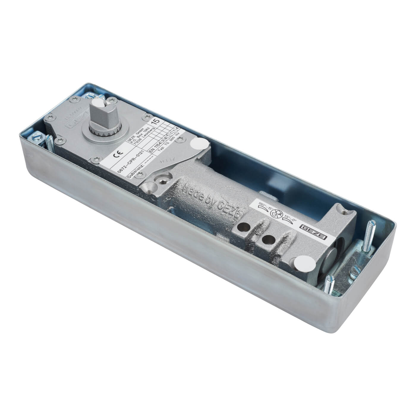 TS500NV Floor Spring Size 1-4 - Non Hold Open - view 2