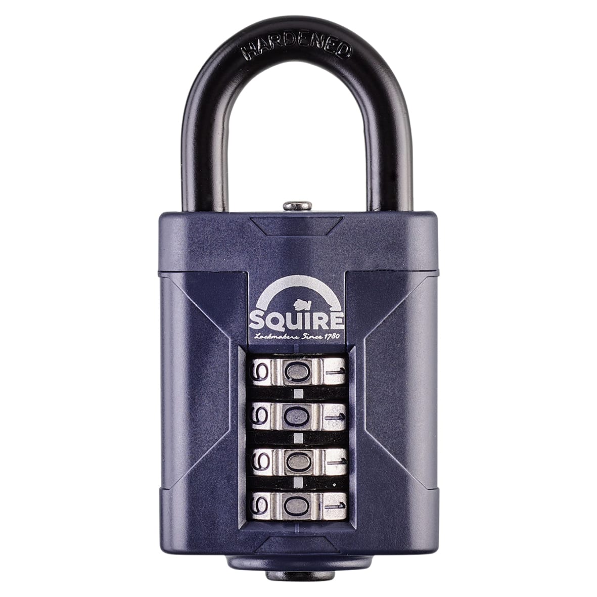 Combination All Weather Padlock - 50mm Body - 22 x 26mm Shackle - Blue - view 2