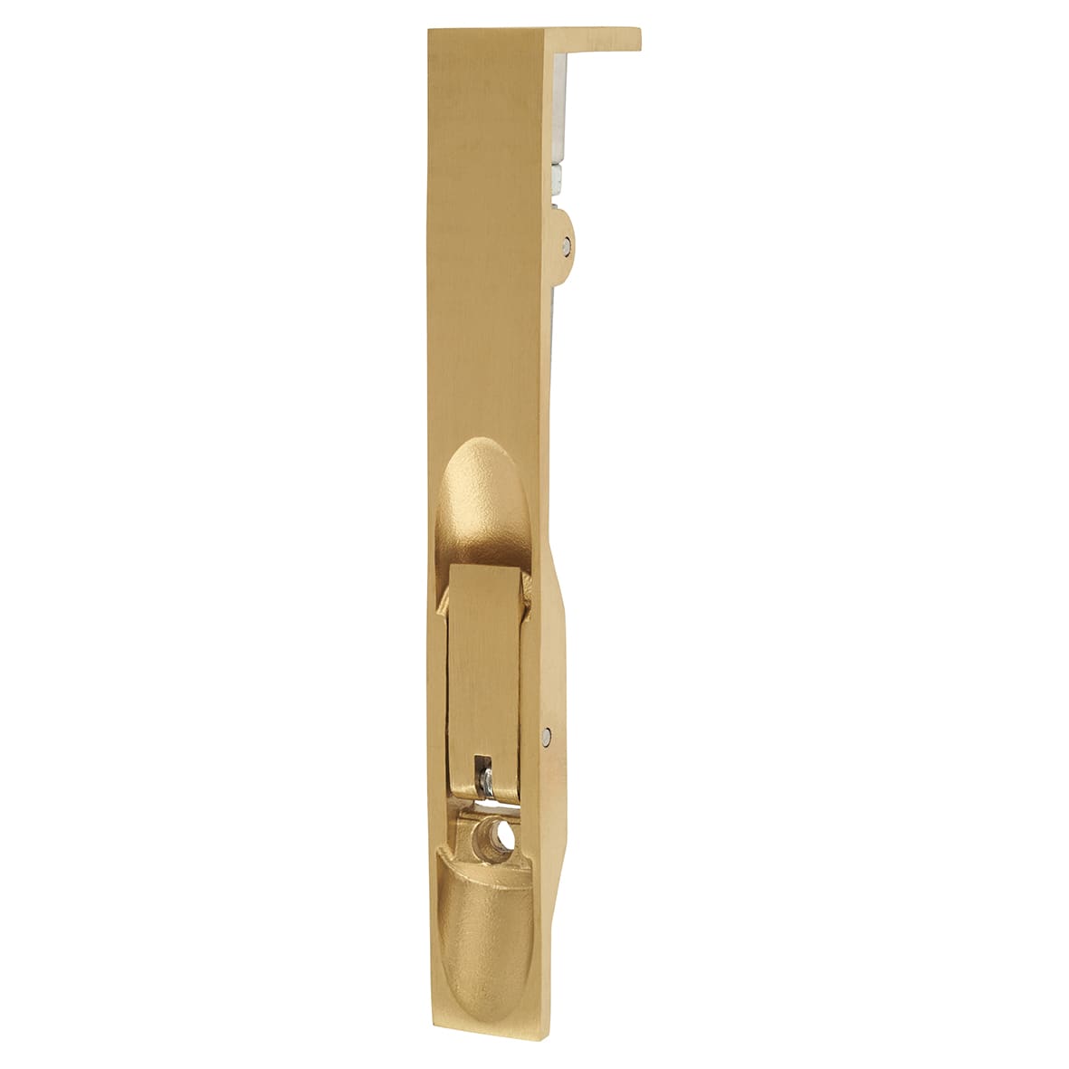 Lever Action Flush Bolt - 150 x 20mm - Fire Rated - Square - Satin Brass - view 2