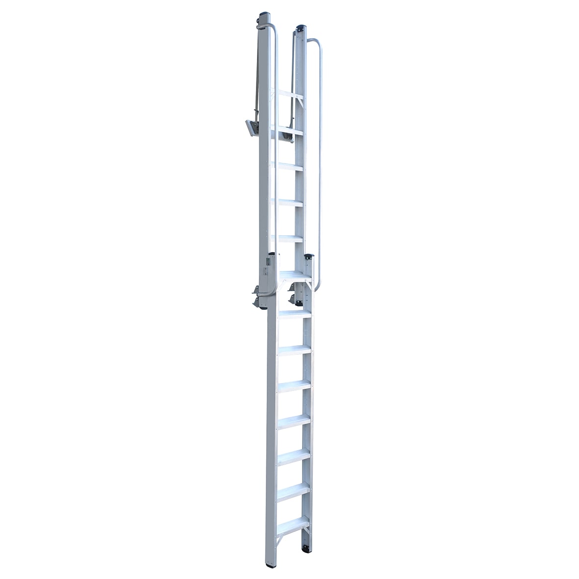 Aluminium Deluxe Loft Ladder - 2310 - 3250mm Height - view 5