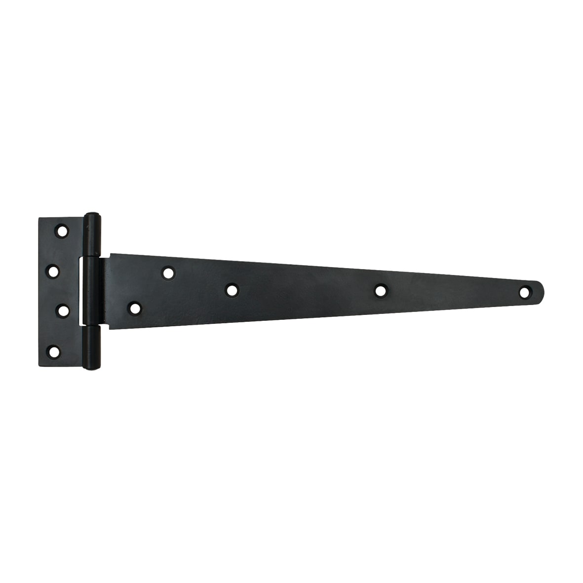 Heavy Duty Gate/Door Tee Hinge - 400 x 40mm - Black Powder Coated - Pair - view 2