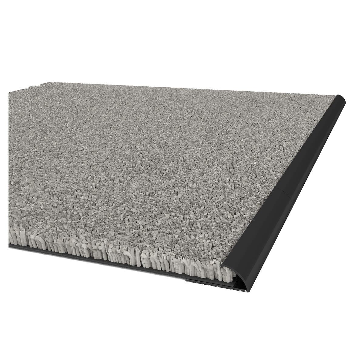 M102 Regency Designer Single Edge Door Bar Carpet Trim - 900mm Length - Black - view 2