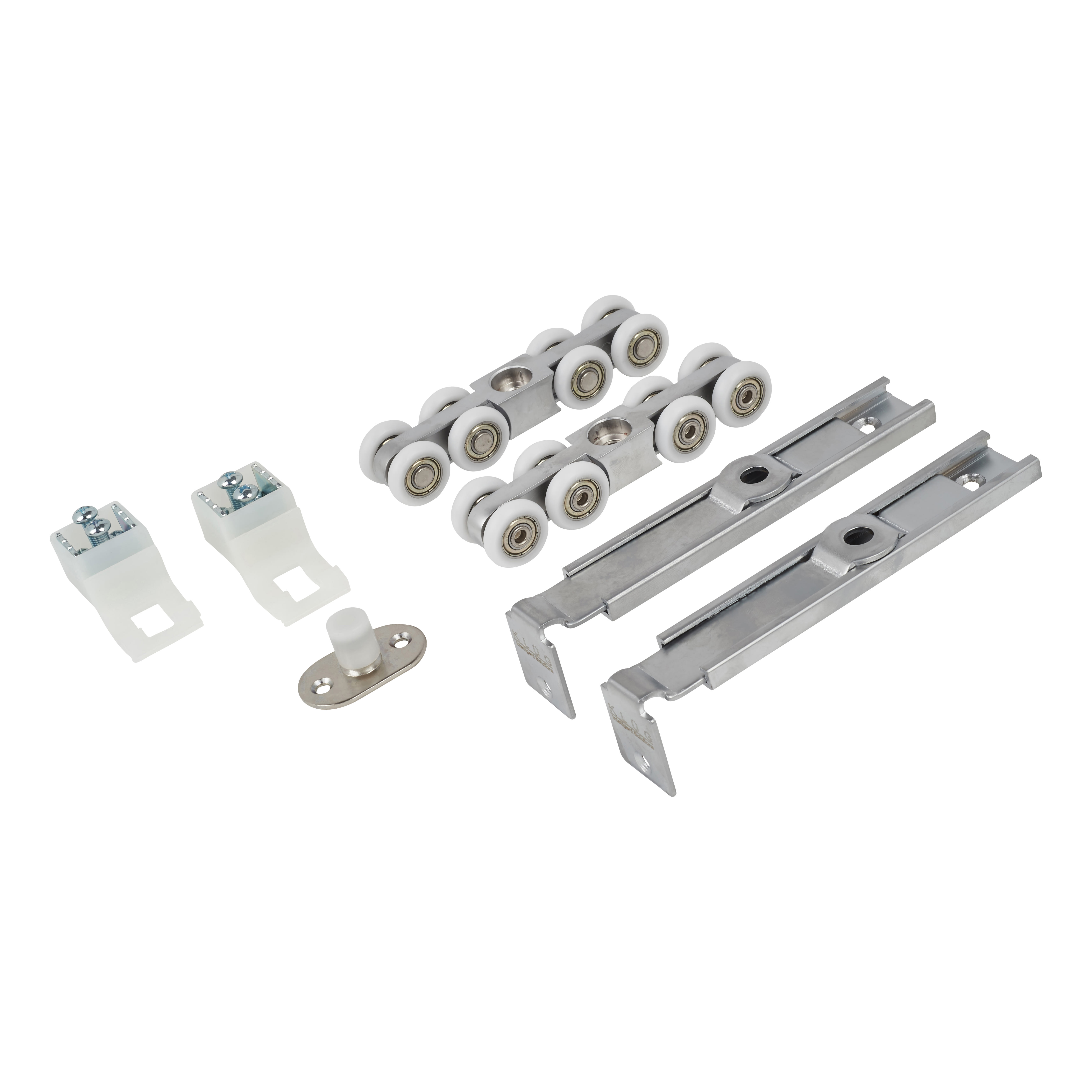 Straight Sliding Door Gear Fittings Pack - 100kg Max Door Weight - view 3